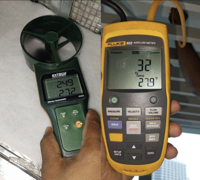 HVAC Airflow Monitoring, Singapore