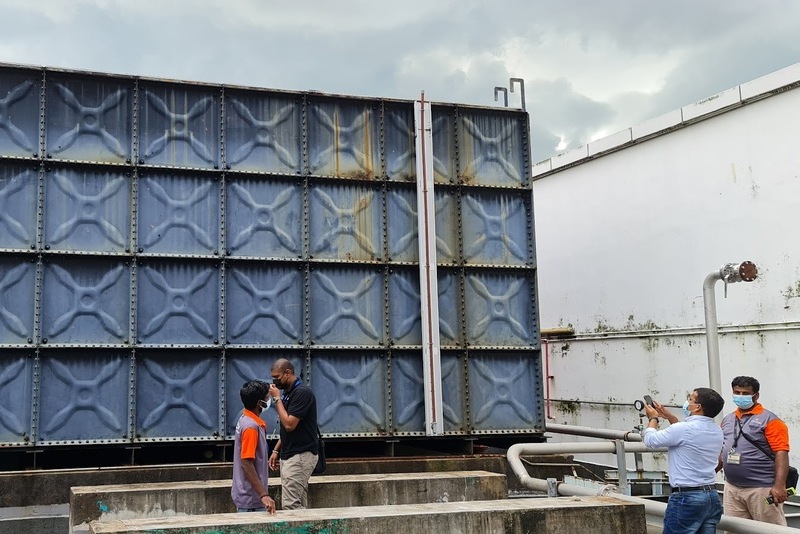 Commercial Water Tank Installation in Singapore