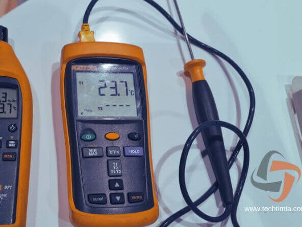 Air quality and temperature measurement in ACMV maintenance, Singapore