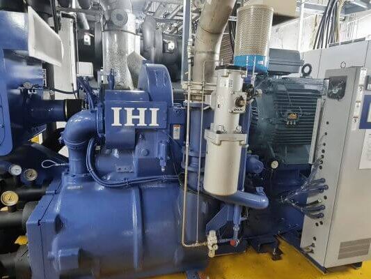 Industrial IHI HVAC compressor service