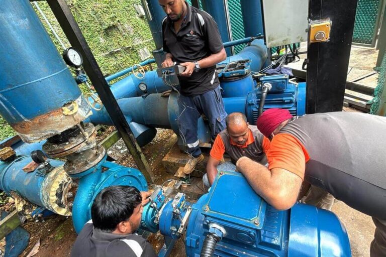 Chilled Water Pump Overhauling & Alignment, Singapore