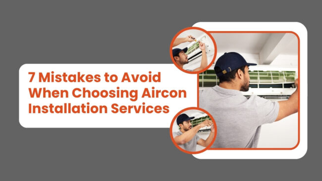 Mistakes to Aircon Installation Services in Singapore Mistakes to Avoid When Choosing Aircon Installation Services in Singapore
