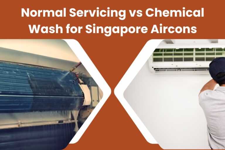 Servicing vs Chemical Wash for Singapore Aircons