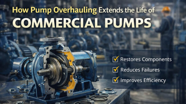 Pump Overhauling Extends the Life of Commercial Pumps