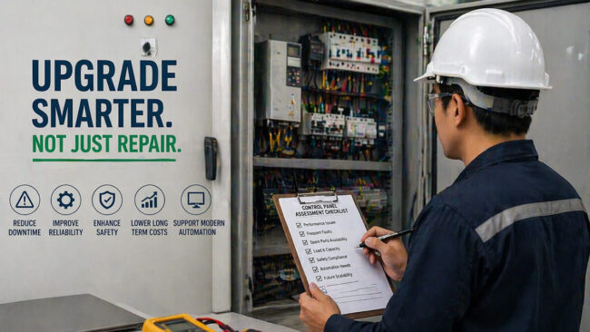 Repair or Upgrade? Old Control Panels in Singapore