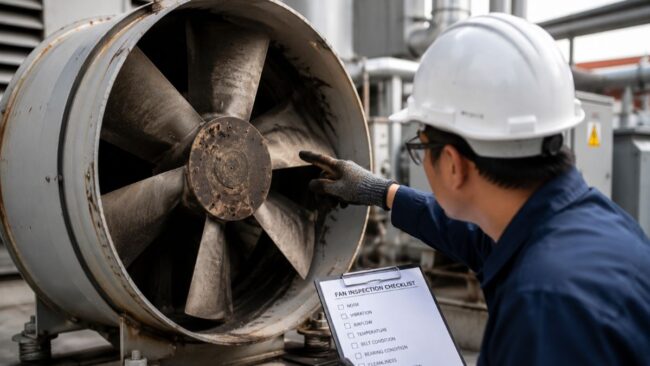 Axial Fan Needs Repair in Singapore
