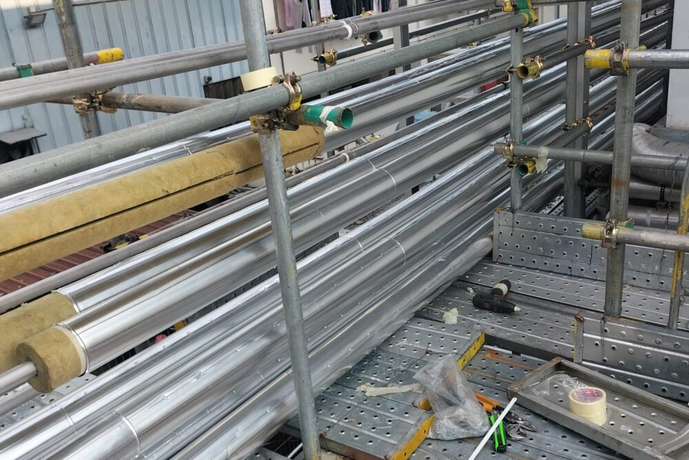 Chilled Water and Hot Water Pipe Insulation Services in Singapore