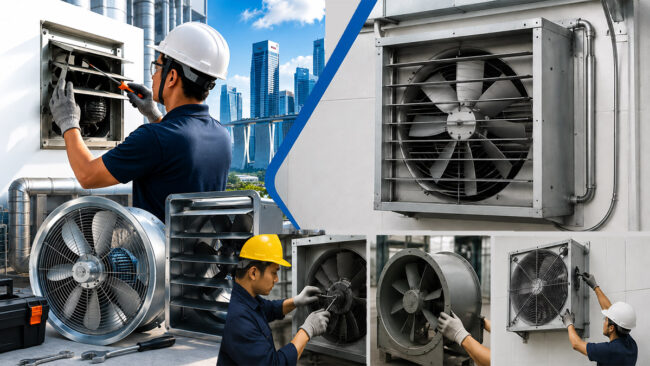 Exhaust and Axial Fan Services Exhaust and Axial Fan Services in Singapore