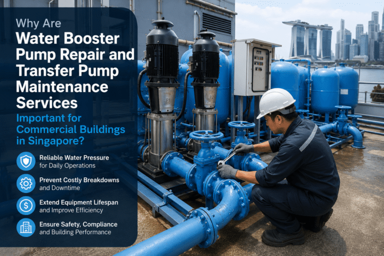 Water Booster Pump Repair and Transfer Pump Maintenance Services